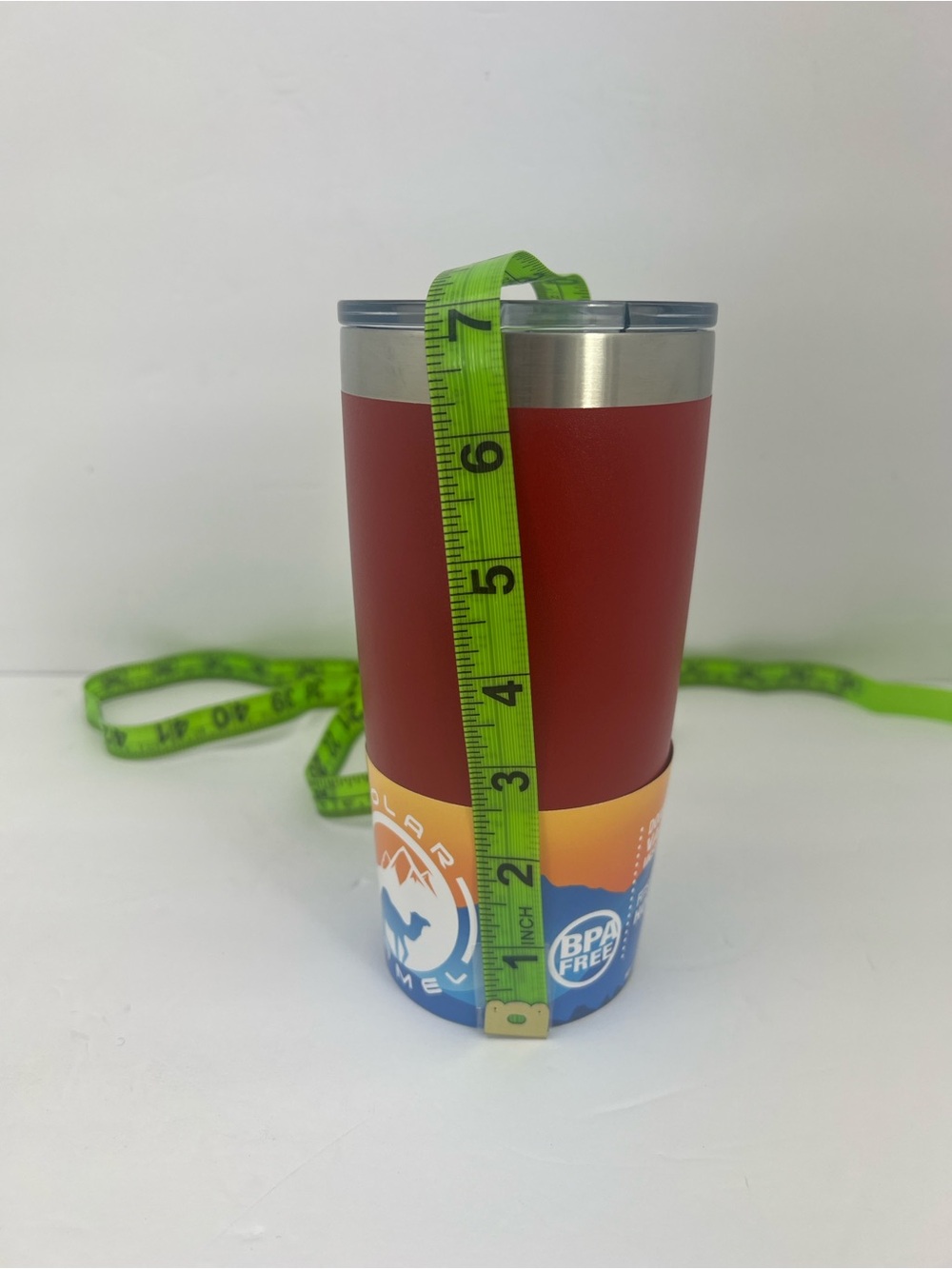 POLAR CAMEL TUMBLER RED COMMUTER MUG 20-OZ DOUBLE INSULATED SWEAT FREE - Picture 10 of 11
